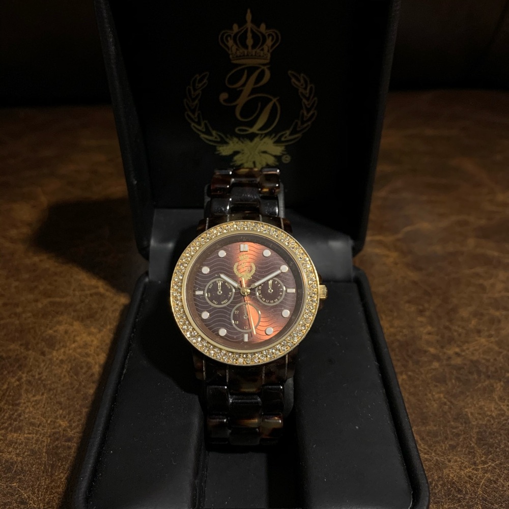 Premier Design Tortoise Shell Timepiece/Watch - image 2